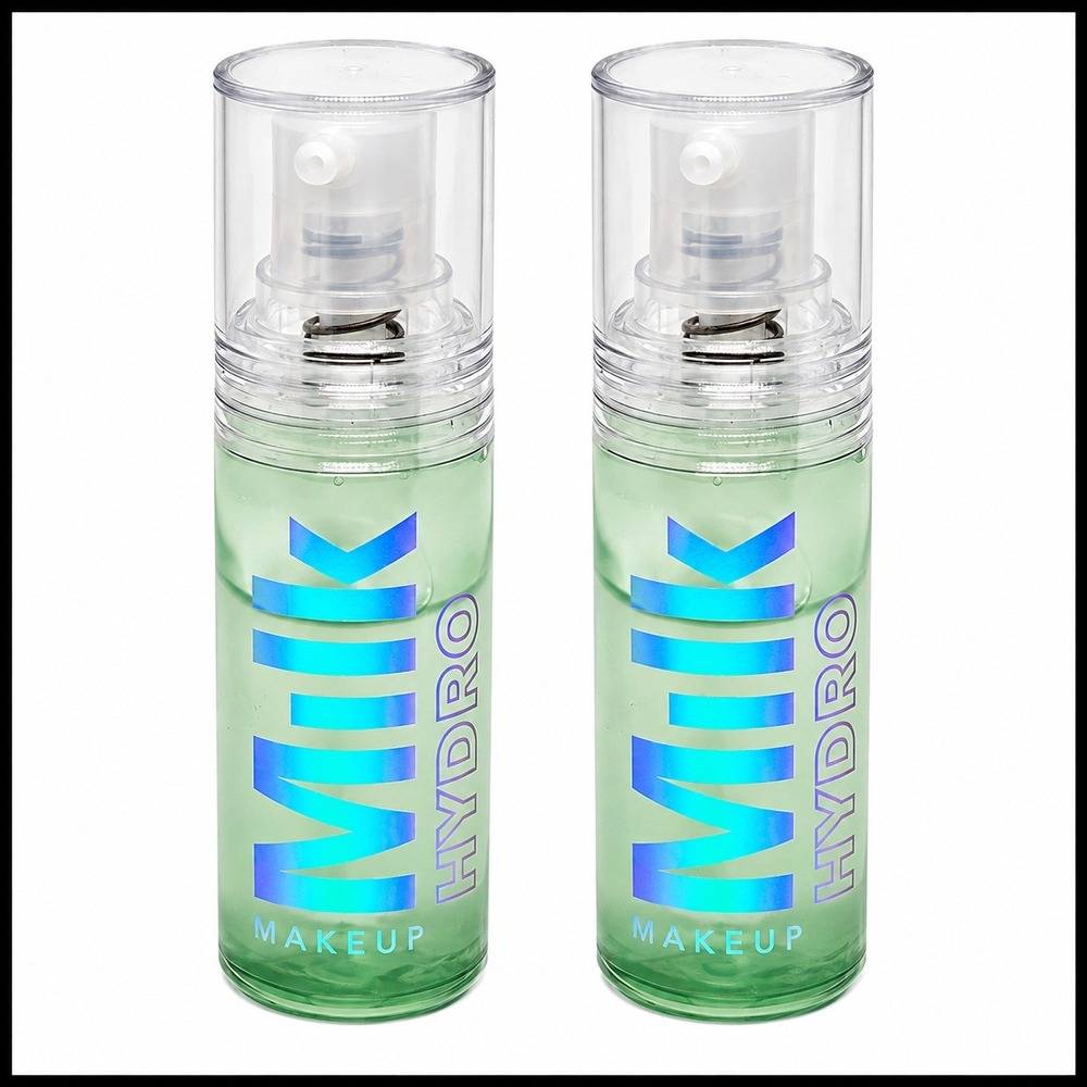 2 x Milk Makeup Hydro Grip Primer .33oz/10mL  Hydro Base‎ Big Travel Size New